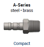 A series steel brass