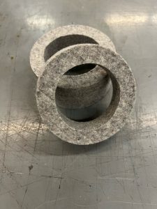 img 8 felt on waterjet